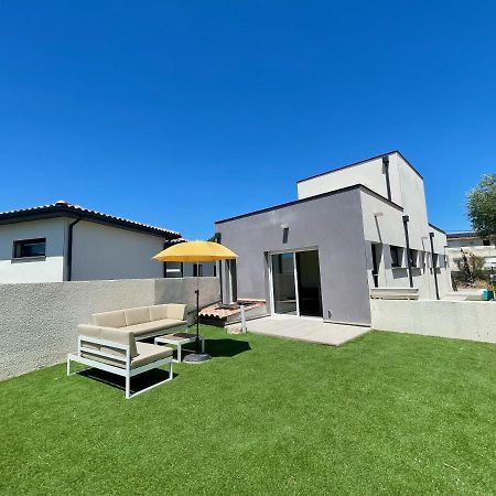 Appartement Souplex Jardin Proche Autoroute, Plages Et Attractions, Wifi - Tv, Calme Bessan Bagian luar foto