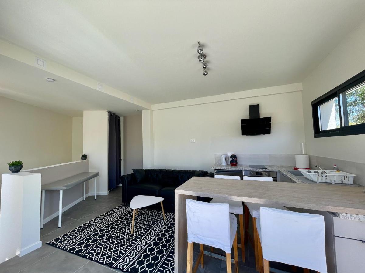 Appartement Souplex Jardin Proche Autoroute, Plages Et Attractions, Wifi - Tv, Calme Bessan Bagian luar foto