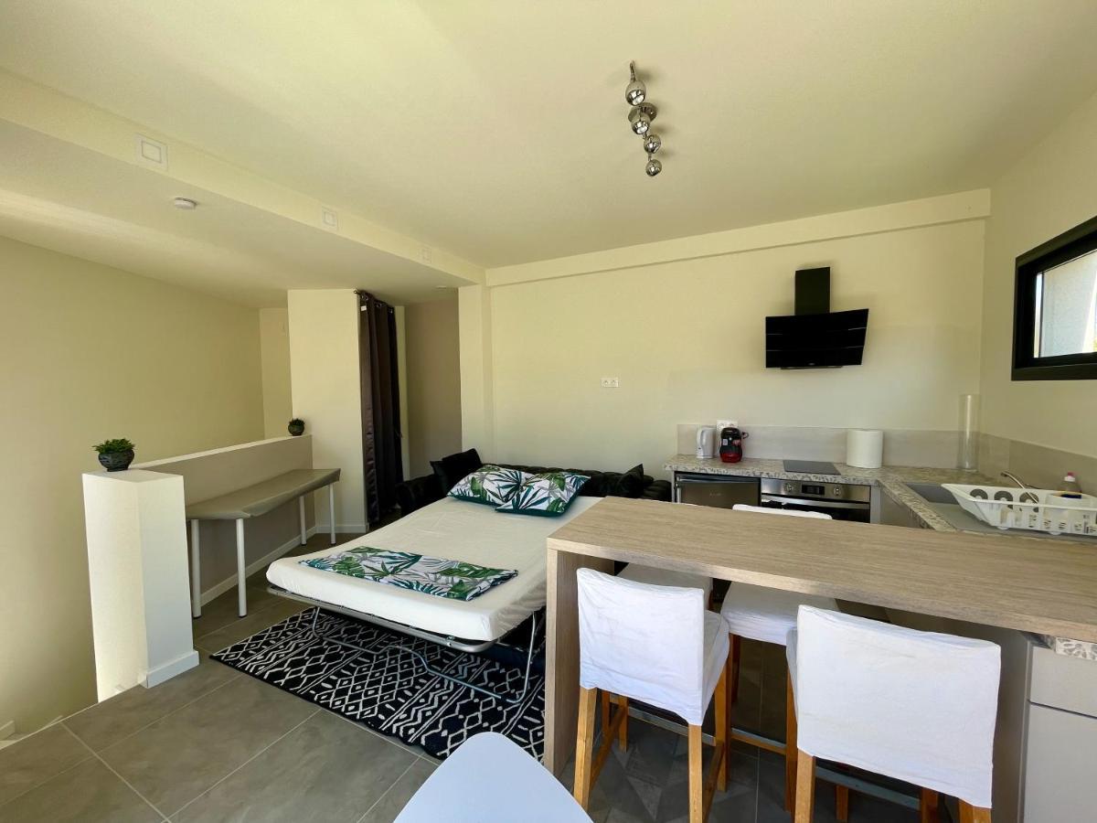 Appartement Souplex Jardin Proche Autoroute, Plages Et Attractions, Wifi - Tv, Calme Bessan Bagian luar foto